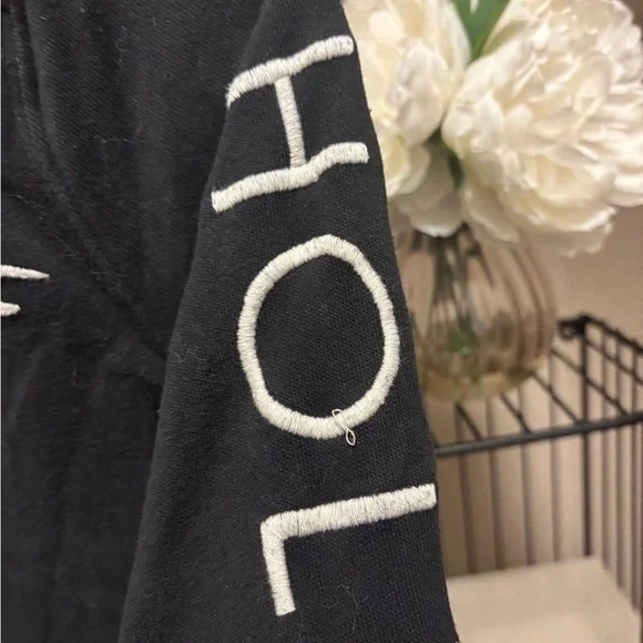 Hollister Black Jacket / hooded zip sweater XS - Picture 5 of 12